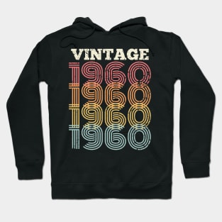 60th birthday gifts for men and women 1960 gift 60 years old Hoodie